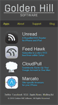 Mobile Screenshot of goldenhillsoftware.com